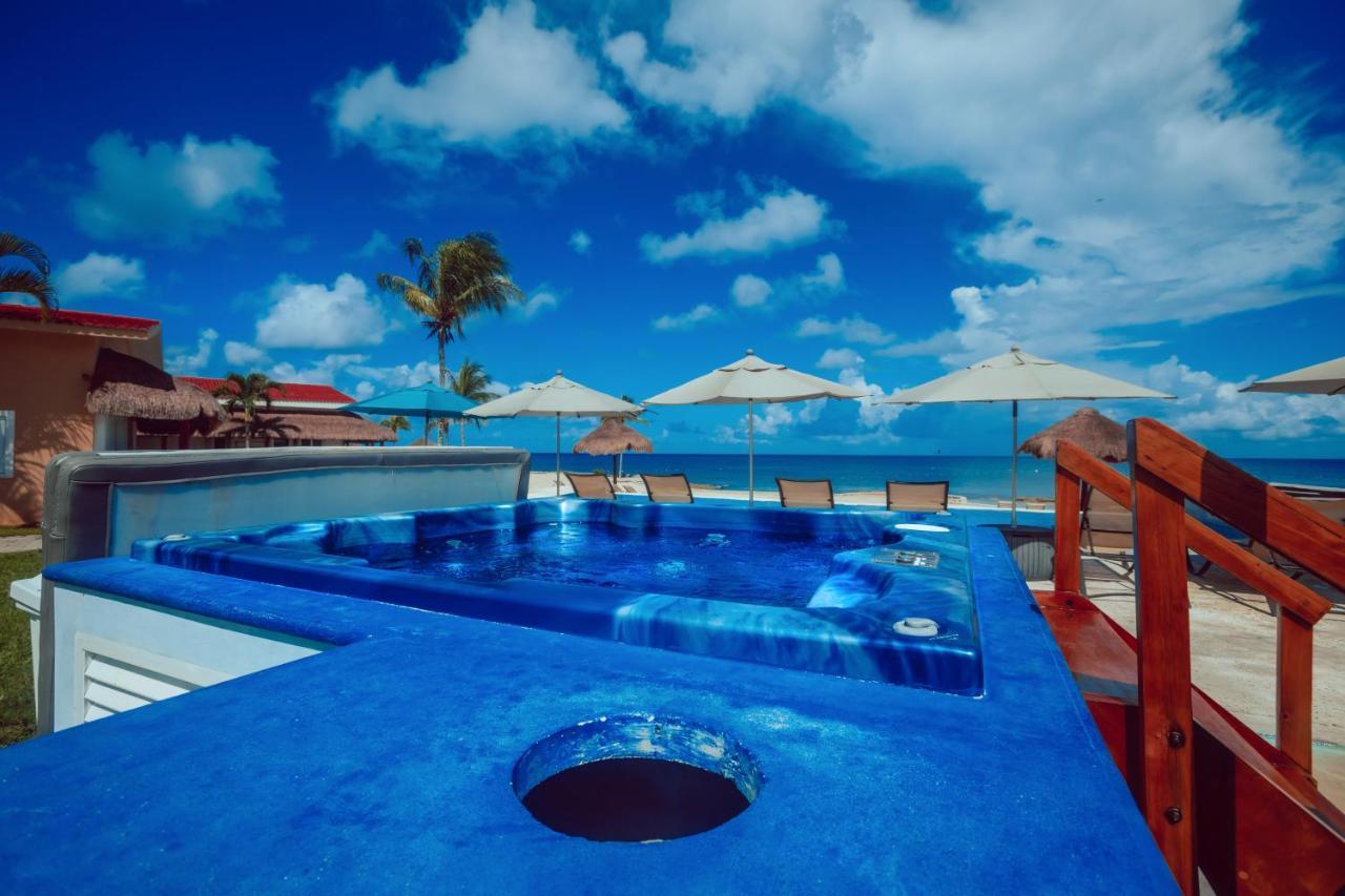 The Queen Of Cozumel Beach House -Luxury Beachfront Villa- Million Dollars View מראה חיצוני תמונה