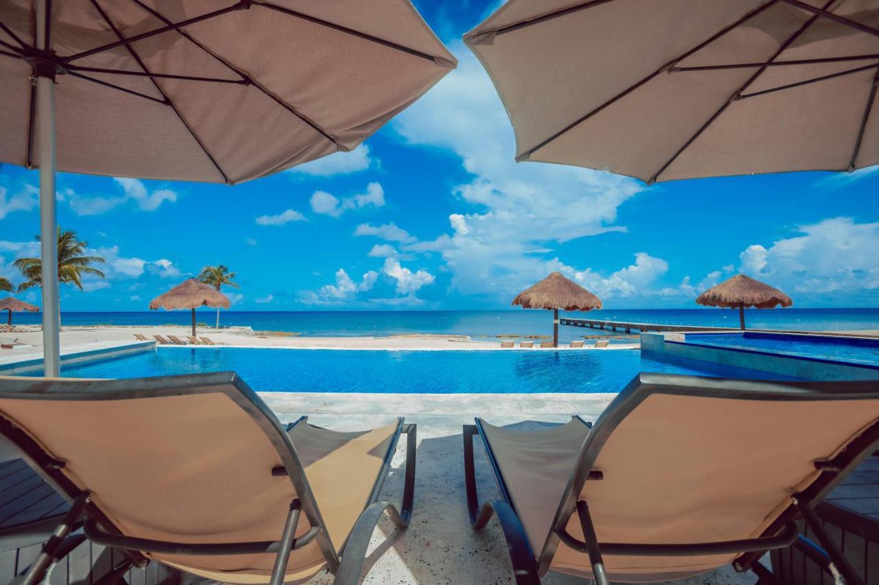 The Queen Of Cozumel Beach House -Luxury Beachfront Villa- Million Dollars View מראה חיצוני תמונה