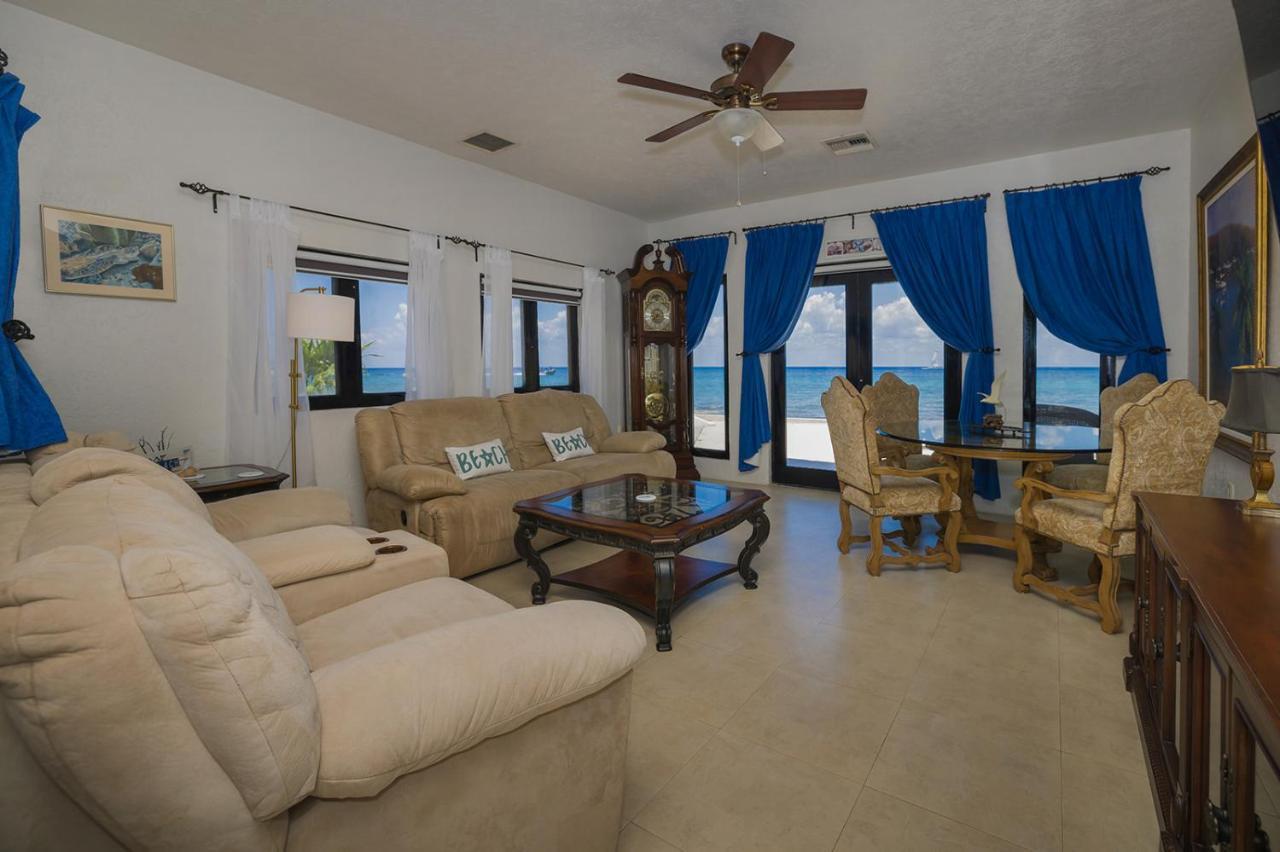 The Queen Of Cozumel Beach House -Luxury Beachfront Villa- Million Dollars View מראה חיצוני תמונה