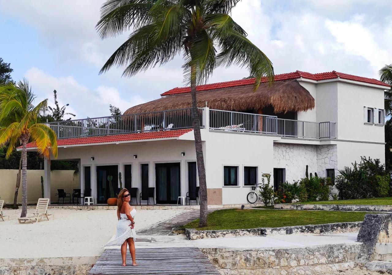 The Queen Of Cozumel Beach House -Luxury Beachfront Villa- Million Dollars View מראה חיצוני תמונה