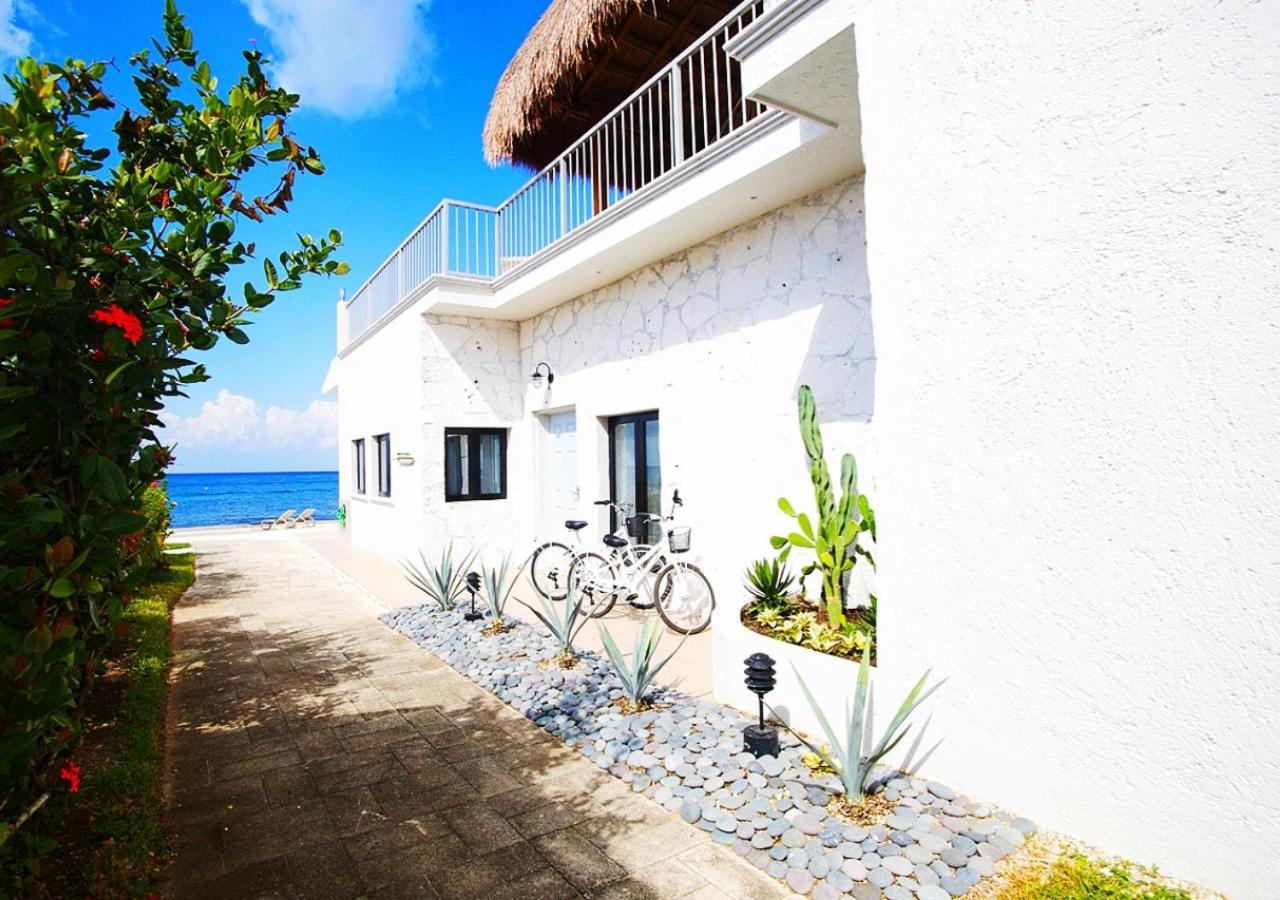 The Queen Of Cozumel Beach House -Luxury Beachfront Villa- Million Dollars View מראה חיצוני תמונה